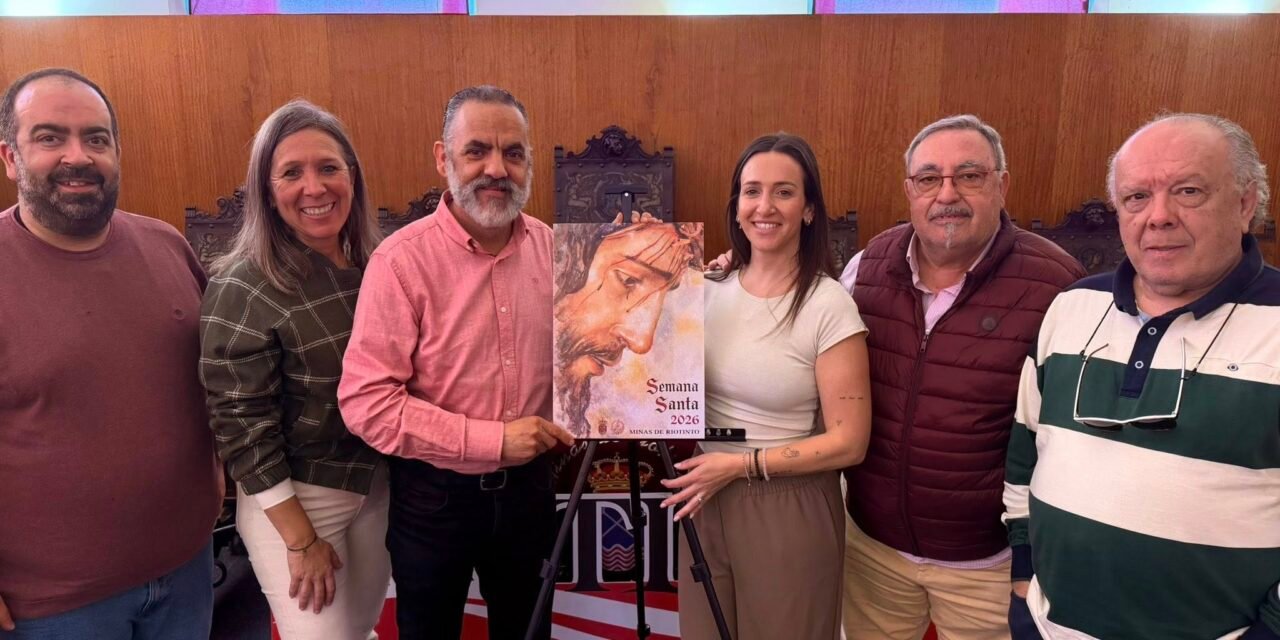 Una obra de Juan Carlos Rodríguez anuncia ya la Semana Santa de Riotinto