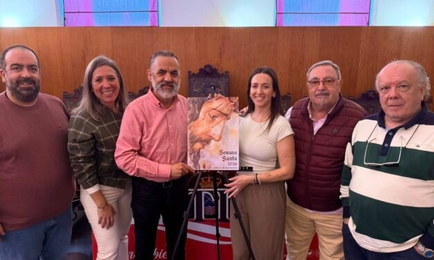 Una obra de Juan Carlos Rodríguez anuncia ya la Semana Santa de Riotinto