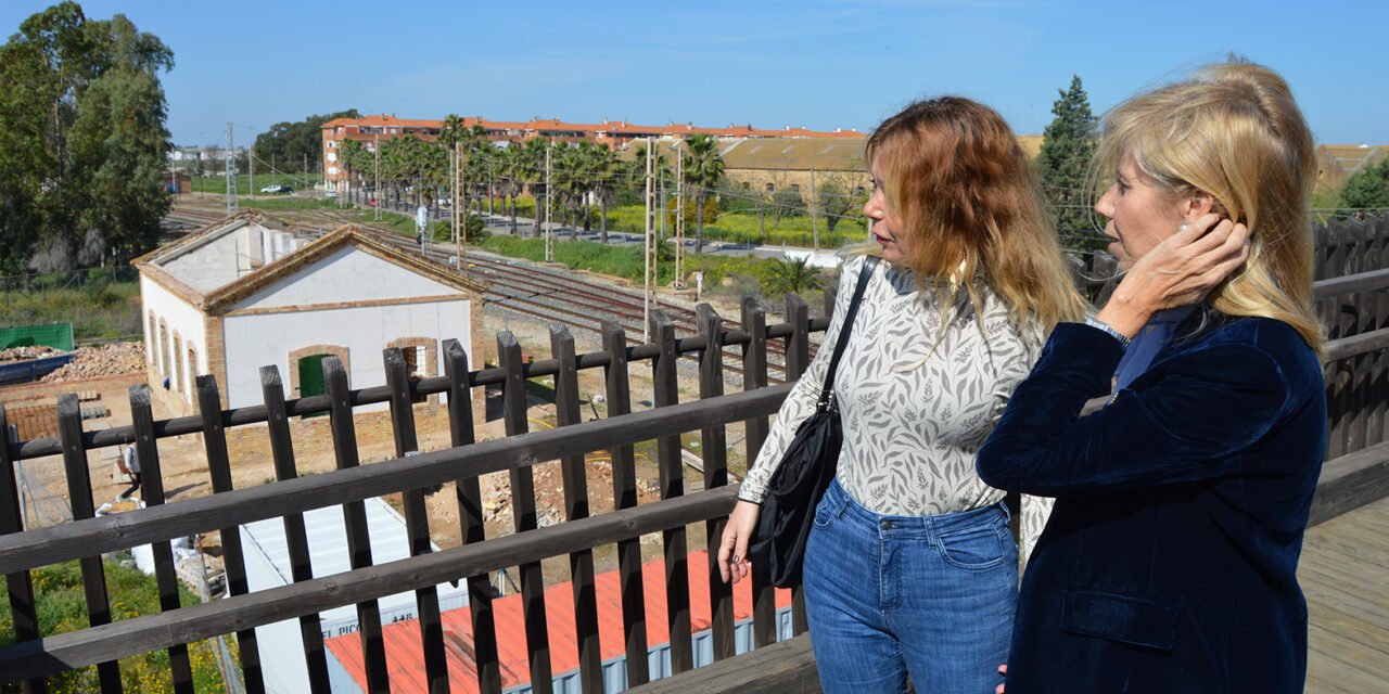San Juan del Puerto avanza en la recuperación de la Estación de Riotinto como centro cultural