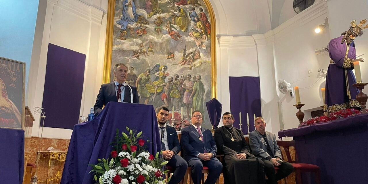 Hipólito reivindica el amor y la solidaridad en su pregón de la Semana Santa de Nerva