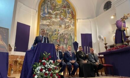 Hipólito reivindica el amor y la solidaridad en su pregón de la Semana Santa de Nerva