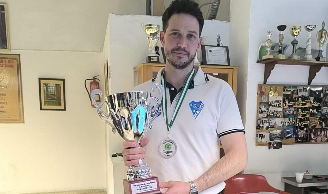 Manuel Sousa logra el segundo puesto en el IV Ranking de Andalucía de Billar