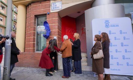 El rincón más especial para Juan Romero en Huelva ya lleva su nombre