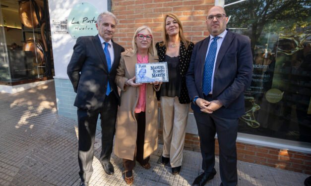 Huelva dedica una calle a Manuel Roméu