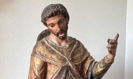 La Diputación inicia la restauración de la imagen de San Roque, copatrono de Huelva