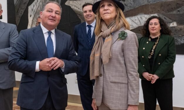 La Diputación recibe a la infanta Elena en un gesto de apoyo a Huelva y su cultura
