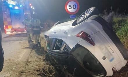 Herida una persona en un accidente en la A-494