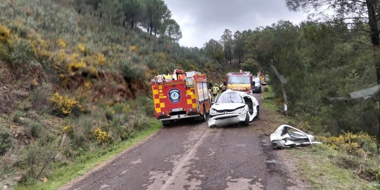 Trágico accidente en Almonaster la Real