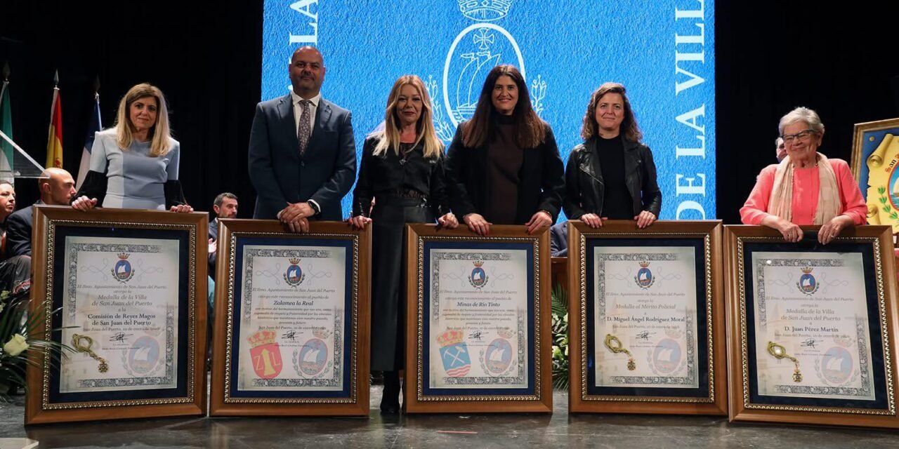 Riotinto y Zalamea formalizan su hermanamiento con San Juan del Puerto