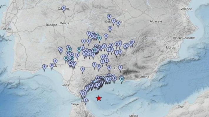 Un terremoto de 4,4 grados en Alborán Oeste se siente en Huelva