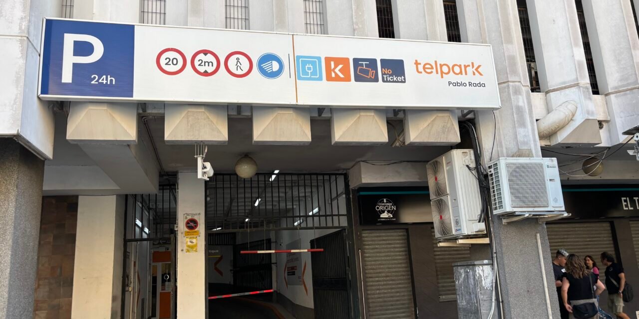 Recargas gratuitas en los aparcamientos del Mercado del Carmen y Pablo Rada