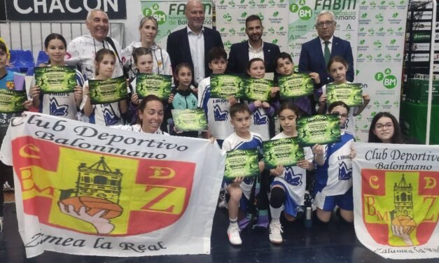 Las benjamines del Balonmano Zalamea triunfan en el Campeonato de Andalucía