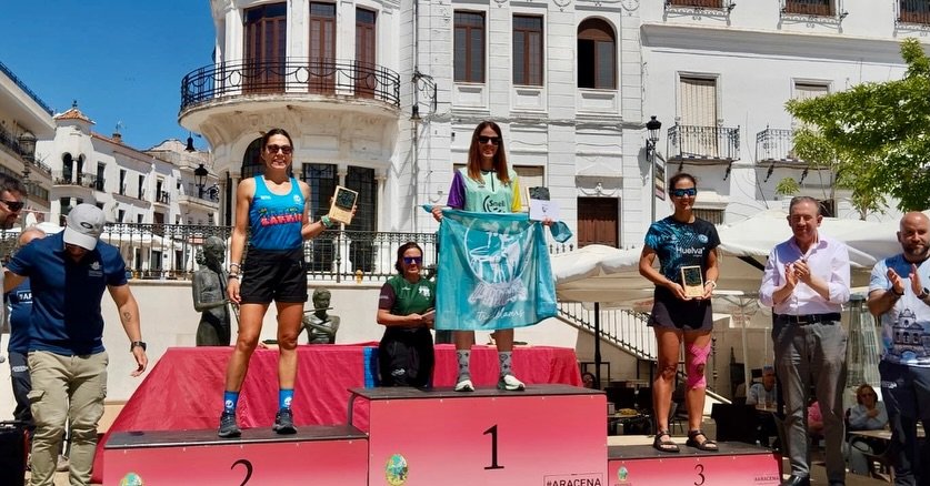 José María Rabadán y Celia Díaz ganan el IV Trail Sierra de Aracena
