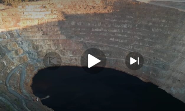 La Corta Atalaya a vista de pájaro