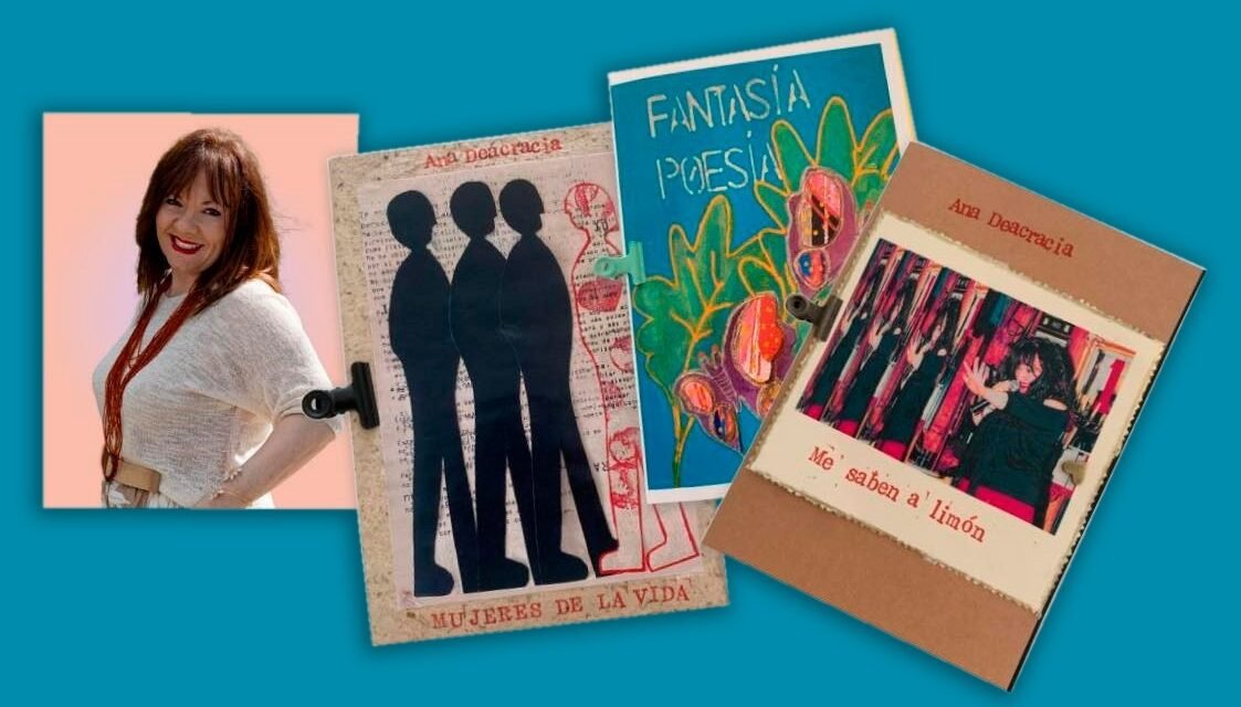Ana Deacracia lleva su poesía a una exposición de collages