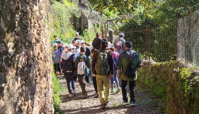 Alumnos de El Campillo y Berrocal van a la ‘Geoescuela’
