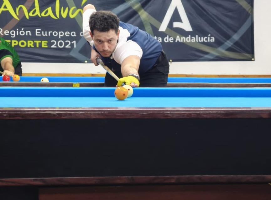 Manuel Sousa finaliza la temporada como campeón andaluz de billar a tres bandas