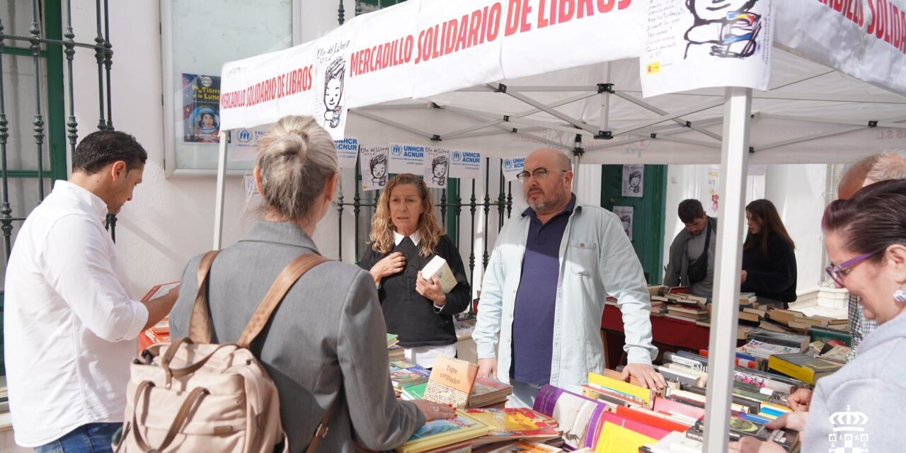 Moguer conmemora el Día del Libro con varias iniciativas solidarias y de concienciación