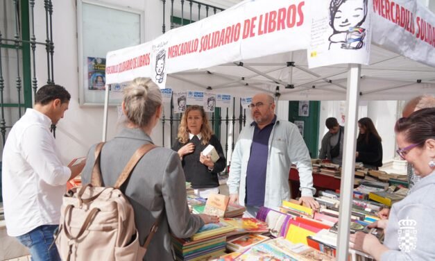 Moguer conmemora el Día del Libro con varias iniciativas solidarias y de concienciación