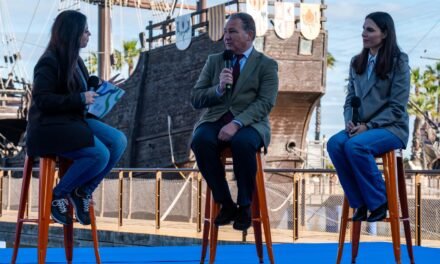 Huelva concentra en el Muelle de las Carabelas su promoción turística suspendida en Fitur