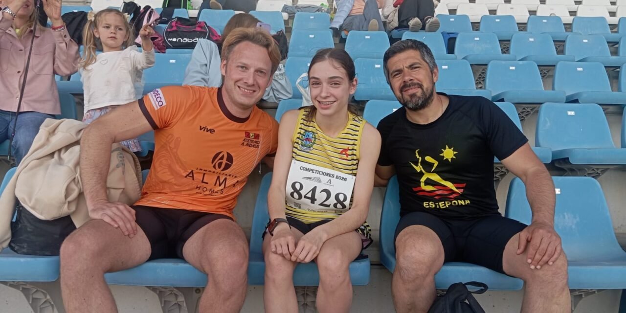 Regina Herruzo da el salto al Andaluz Sub-16 en su debut en pista