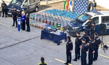Intervenido el mayor alijo de cocaína de la historia en la costa de Huelva