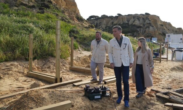 Una pasarela unirá las playas del Parador y la Fontanilla en Mazagón