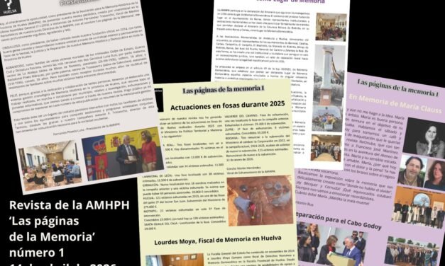La memoria democrática ya tiene revista en Huelva
