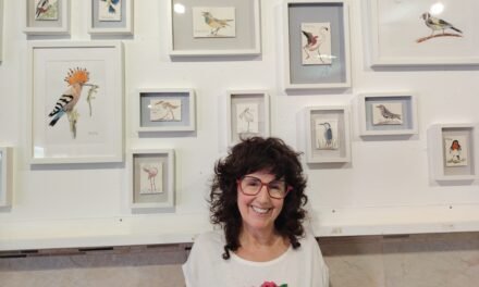 María Raya muestra 70 aves de Huelva y su provincia en ‘Aleteos’