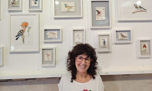 María Raya muestra 70 aves de Huelva y su provincia en ‘Aleteos’