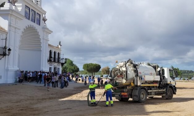 El consumo de agua durante el Rocío ascenderá a 57 millones de litros