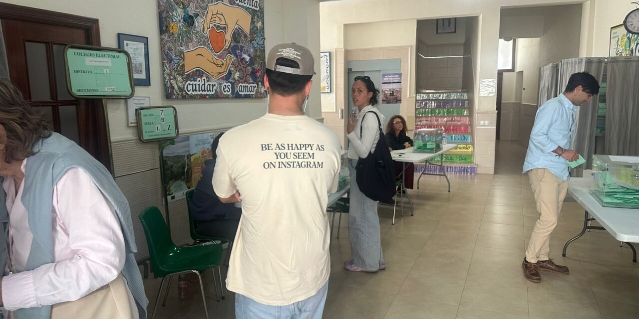 La participación sube un 4,52% en Huelva a las 14.00 horas