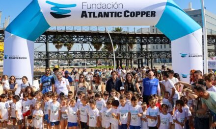300 niñas y niños se suman a la XI Carrera Infantil ‘Kilos x Km’ de Atlantic Copper