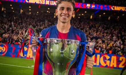 Fermín López gana su segunda Liga con el Barça