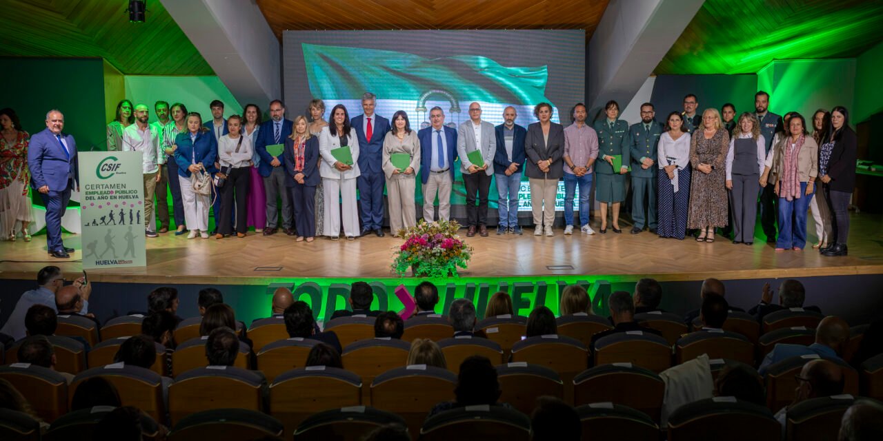 CSIF distingue a seis trabajadores y tres entidades en el IX Certamen del Empleado Público del Año