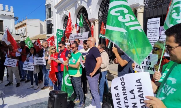 CSIF exige respuestas al Ayuntamiento de Almonte en una jornada de huelga de «amplio seguimiento»