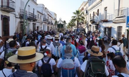 San Juan ya camina hacia El Rocío