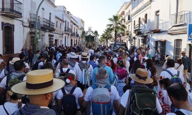 San Juan ya camina hacia El Rocío