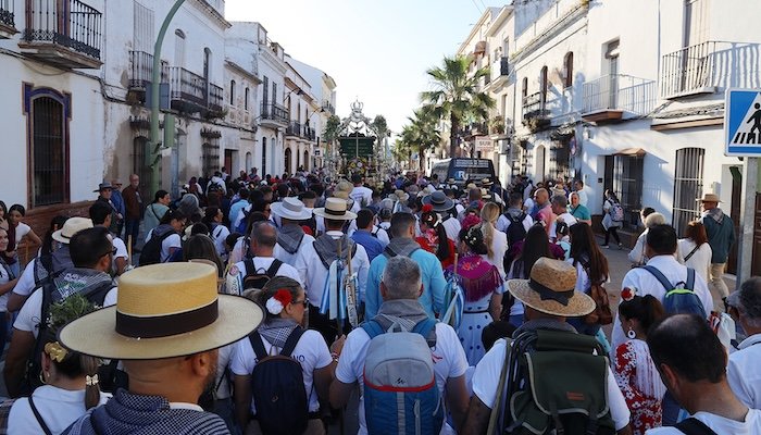 San Juan ya camina hacia El Rocío