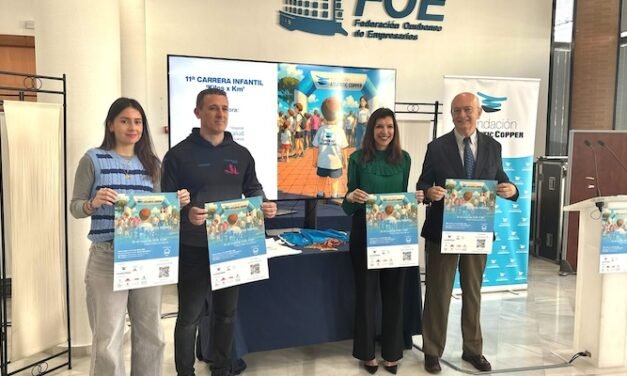 La Fundación Atlantic Copper organiza la XI Carrera Infantil ‘Kilos por KM a beneficio del Banco de Alimentos