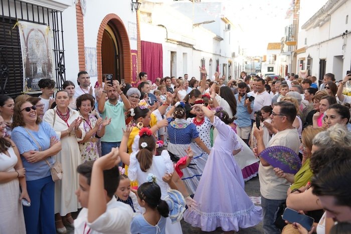 Moguer vive hasta el sábado la celebración de sus Cruces de Mayo