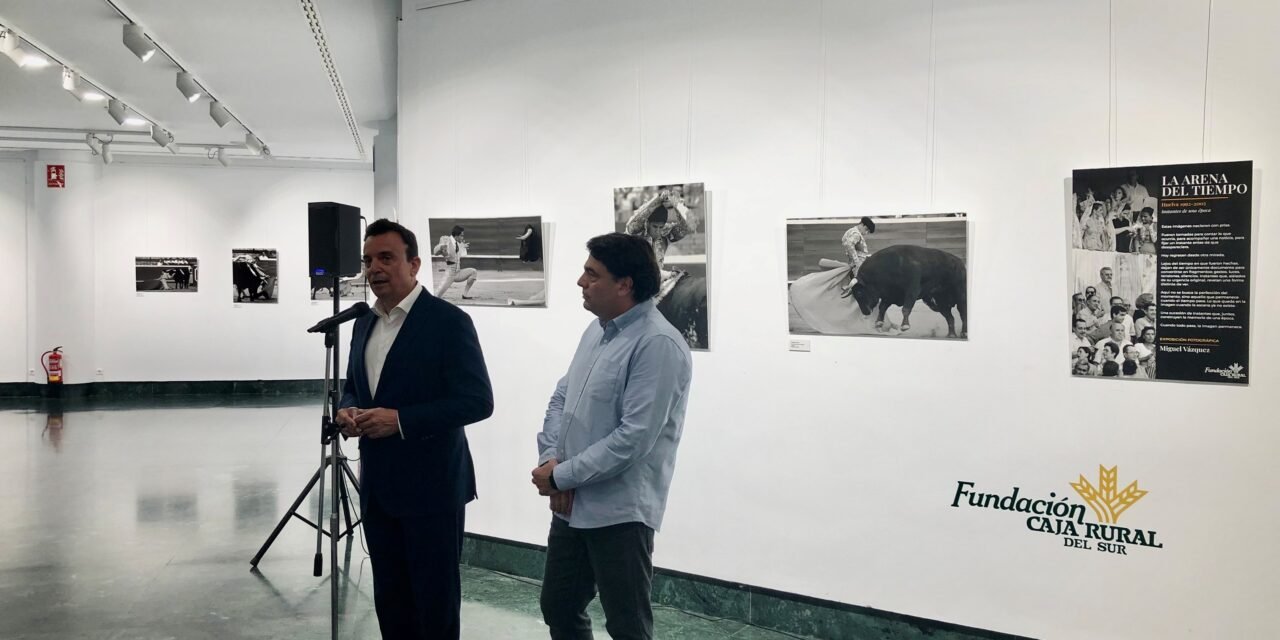 Miguel Vázquez muestra la primera etapa taurina de La Merced