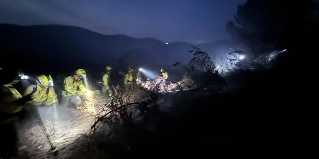 Controlado el incendio de la Cuenca Minera