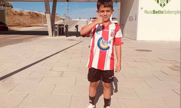 El riotinteño Leo Sempere se estrena en el Betis con 7 años
