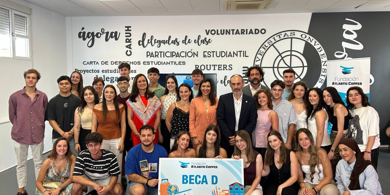La Fundación Atlantic Copper concede 33 becas internacionales a estudiantes de la UHU