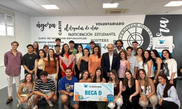 La Fundación Atlantic Copper concede 33 becas internacionales a estudiantes de la UHU