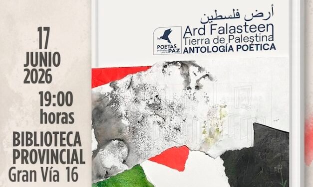 ‘Tierra de Palestina’, una antología poética contra el genocidio en Gaza