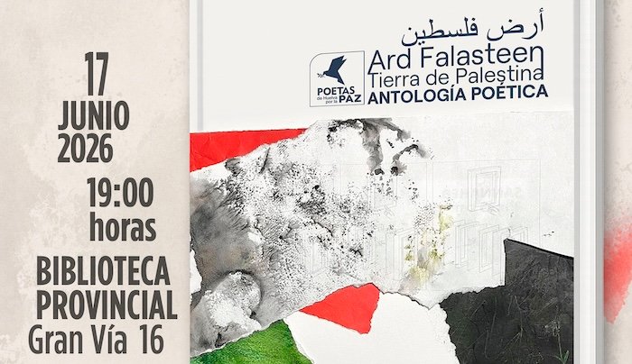 ‘Tierra de Palestina’, una antología poética contra el genocidio en Gaza