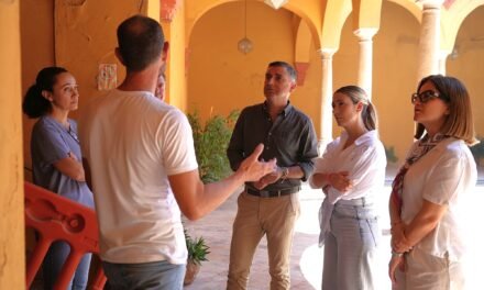Comienza la restauración del claustro del convento de San Francisco de Moguer