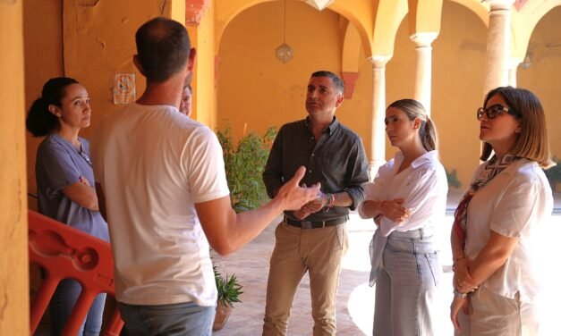 Comienza la restauración del claustro del convento de San Francisco de Moguer